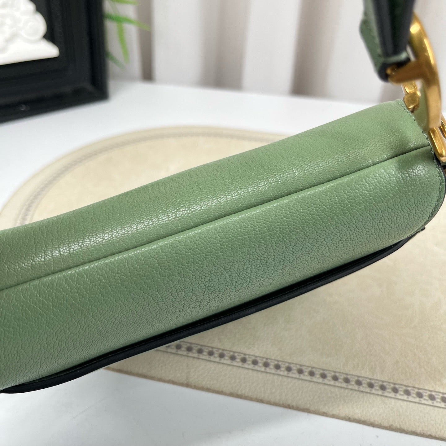 Dior - Saddle Bag - Leather - Green - (medium)