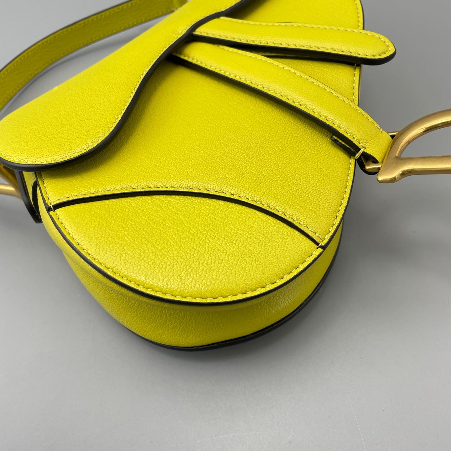Dior - Saddle Bag - Leather - Green - (small)