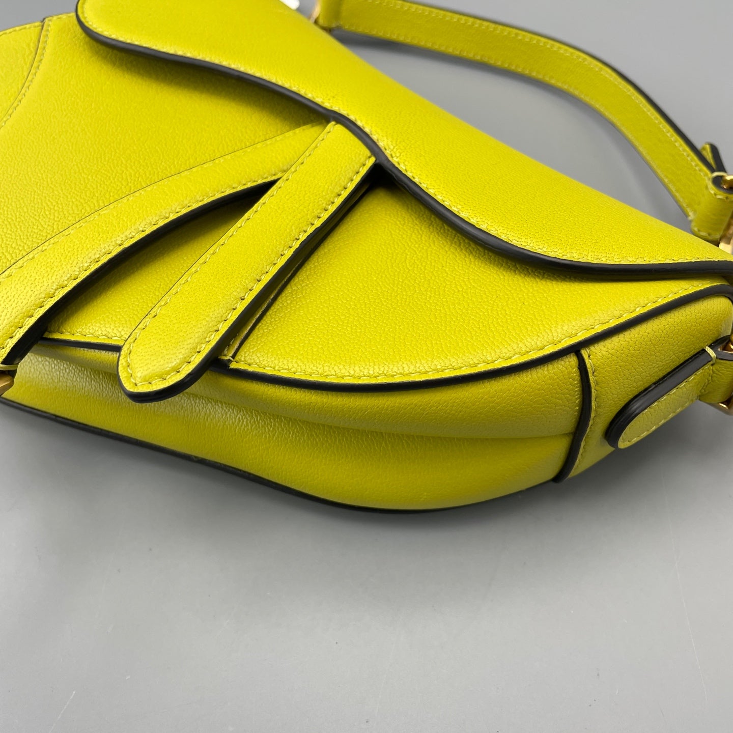 Dior - Saddle Bag - Leather - Green - (small)