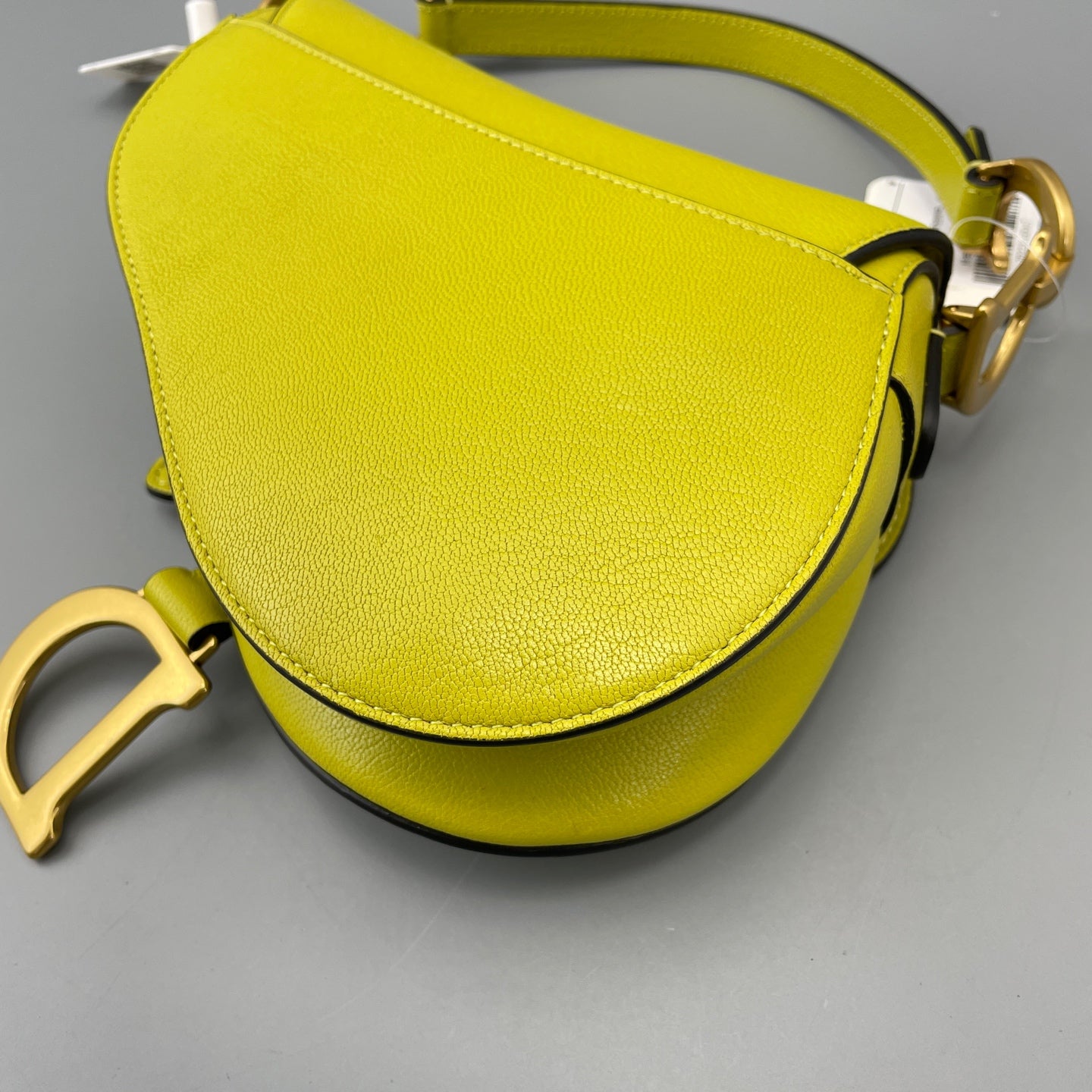 Dior - Saddle Bag - Leather - Green - (small)