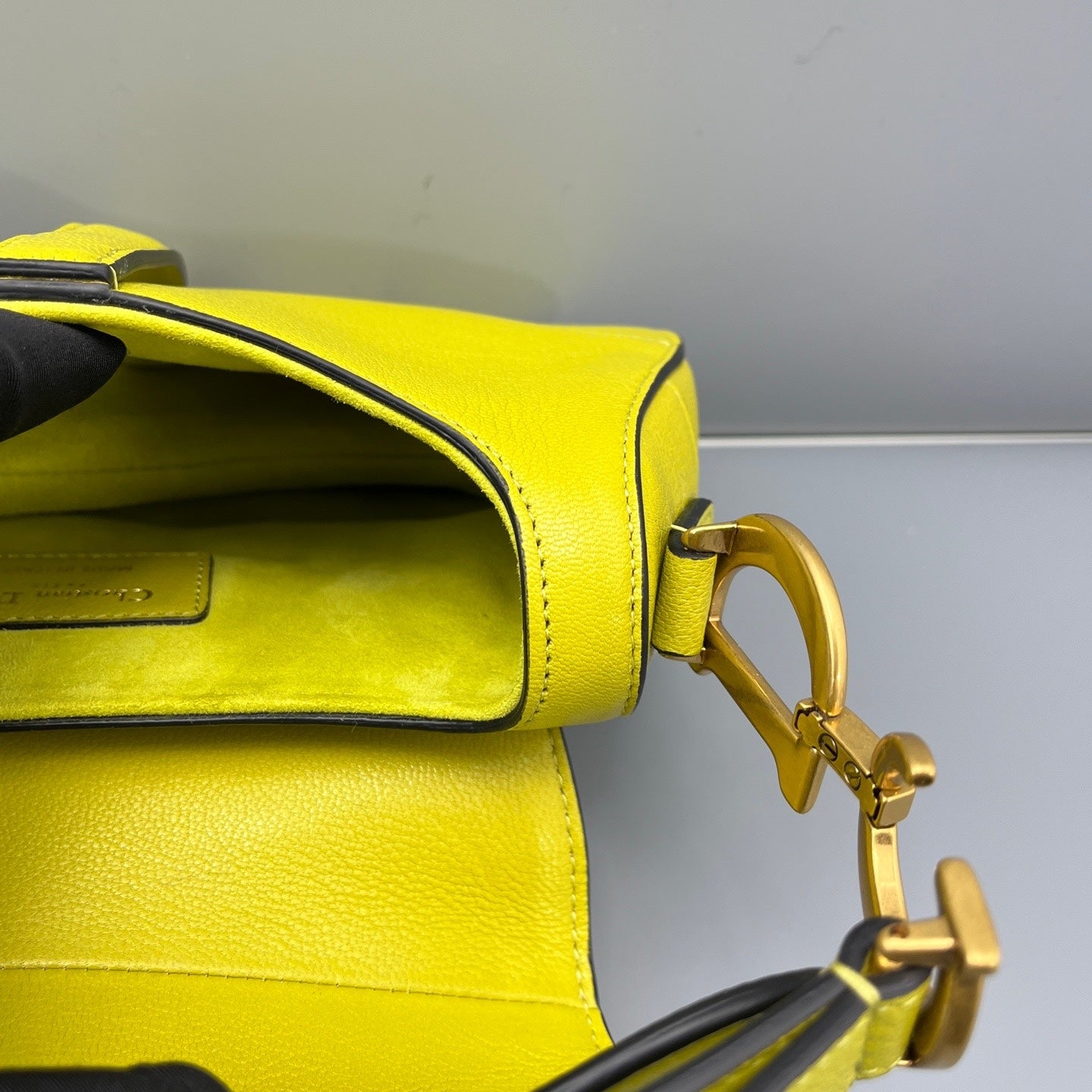 Dior - Saddle Bag - Leather - Green - (small)