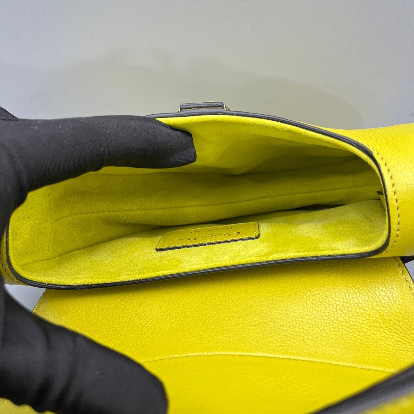 Dior - Saddle Bag - Leather - Green - (small)