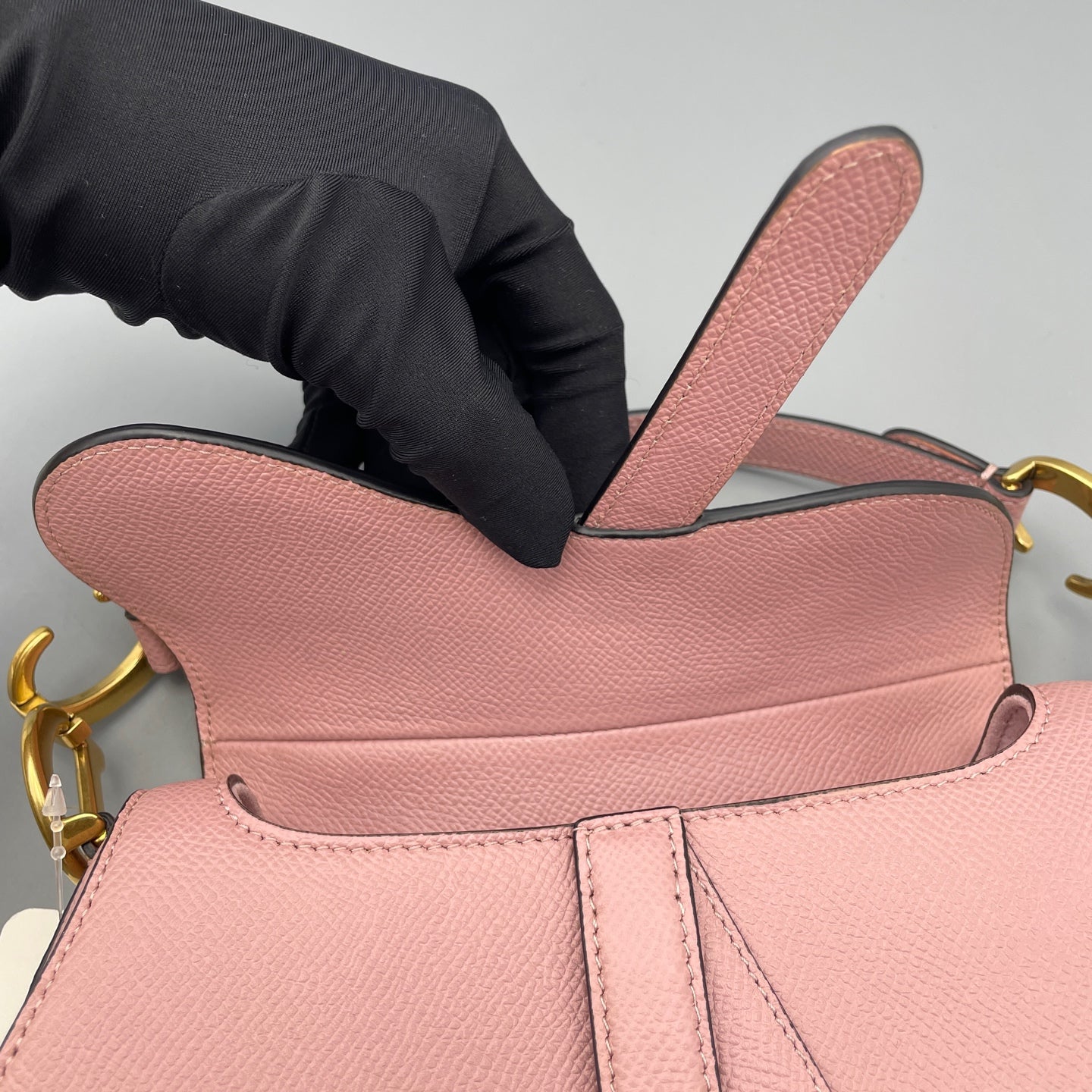 Dior - Saddle bag - Leather - Pink - (small)