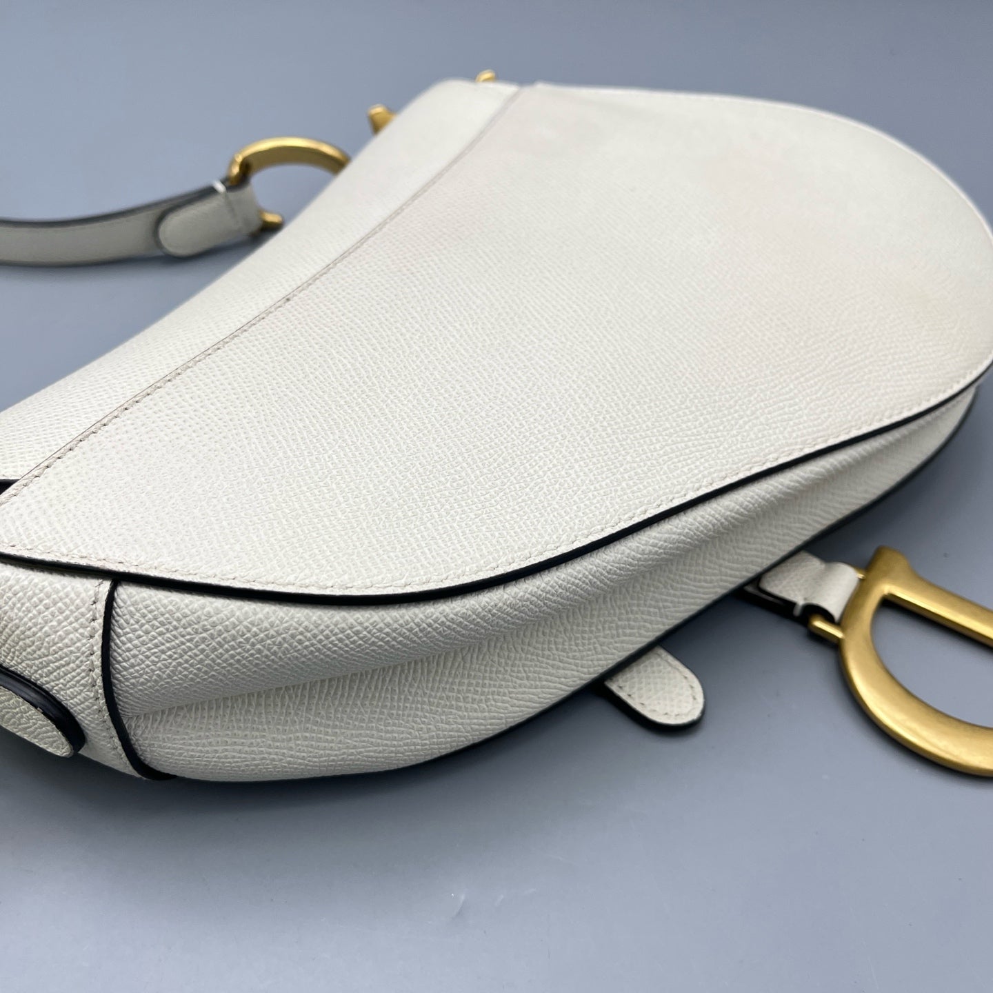 Dior - Saddle bag - Leather - White - (medium)