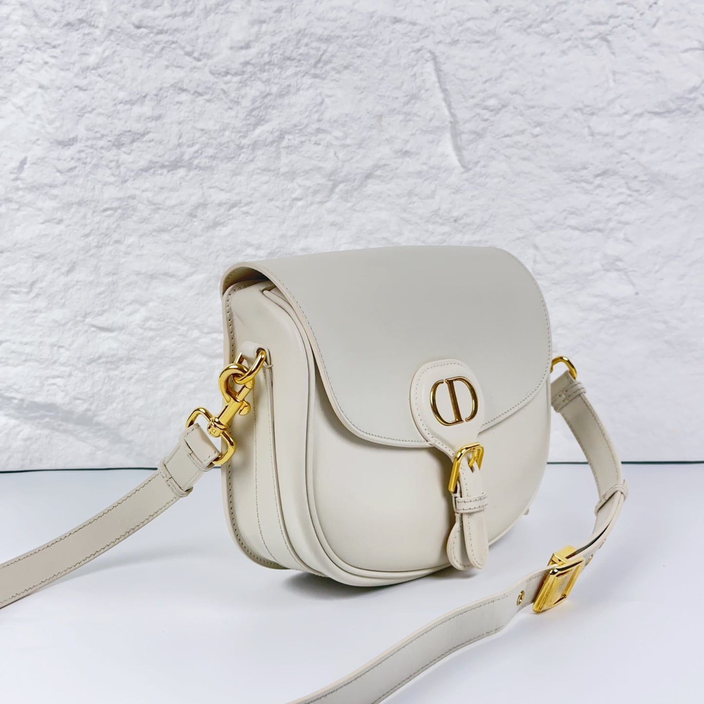 Dior - Saddle Bag - Leather - White - (small)