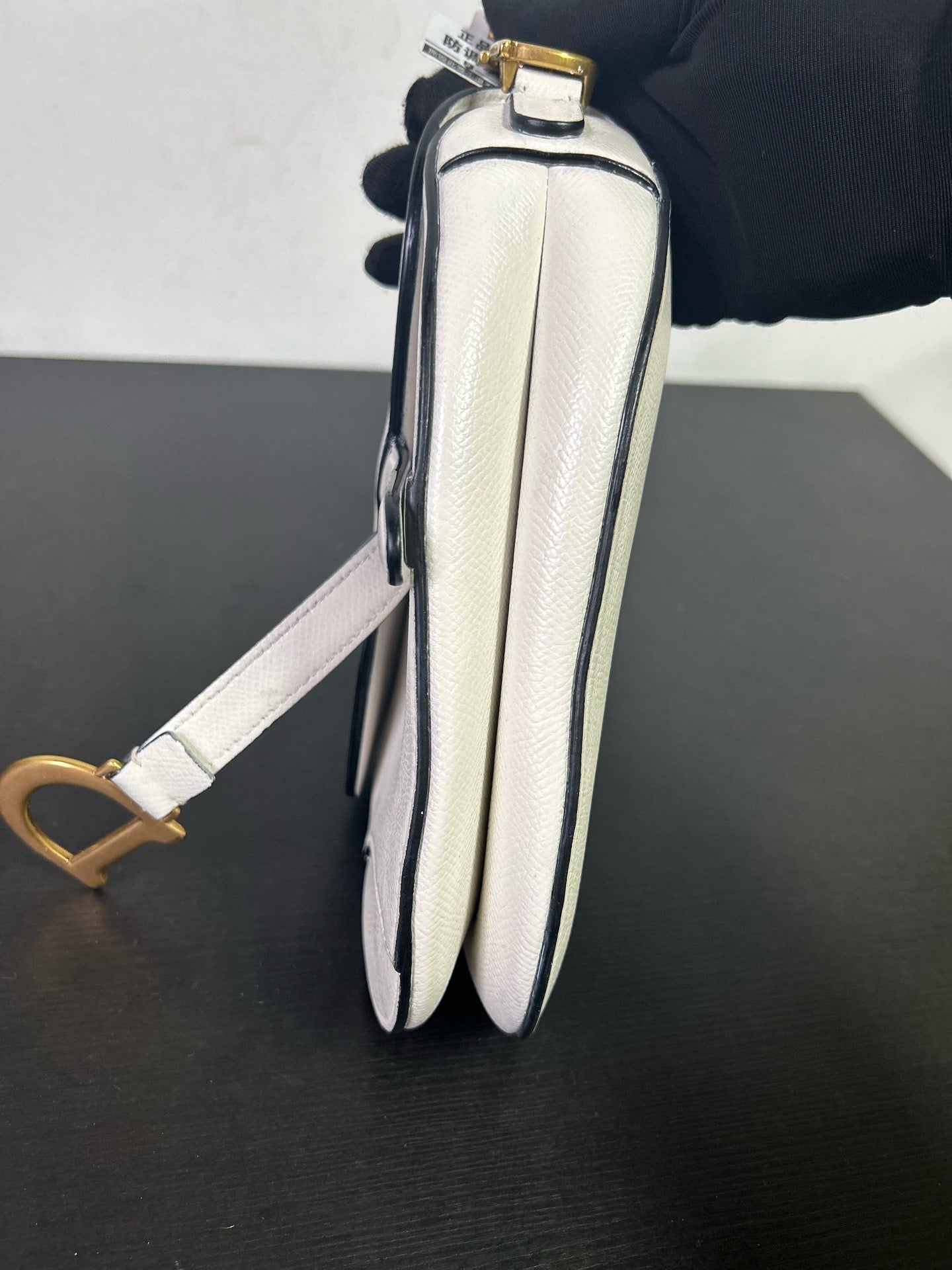 Dior - Saddle Bag - Leather - White - (small)