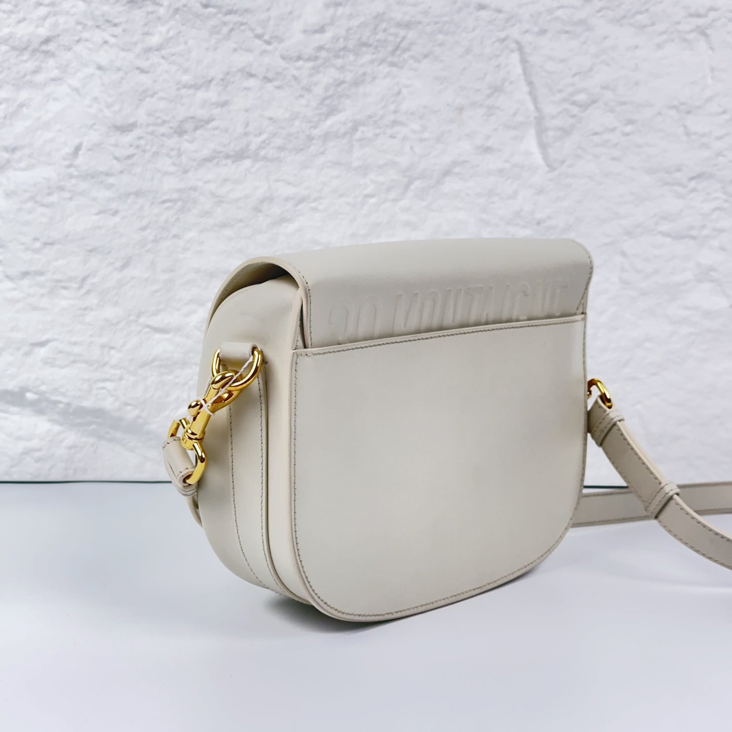Dior - Saddle Bag - Leather - White - (small)