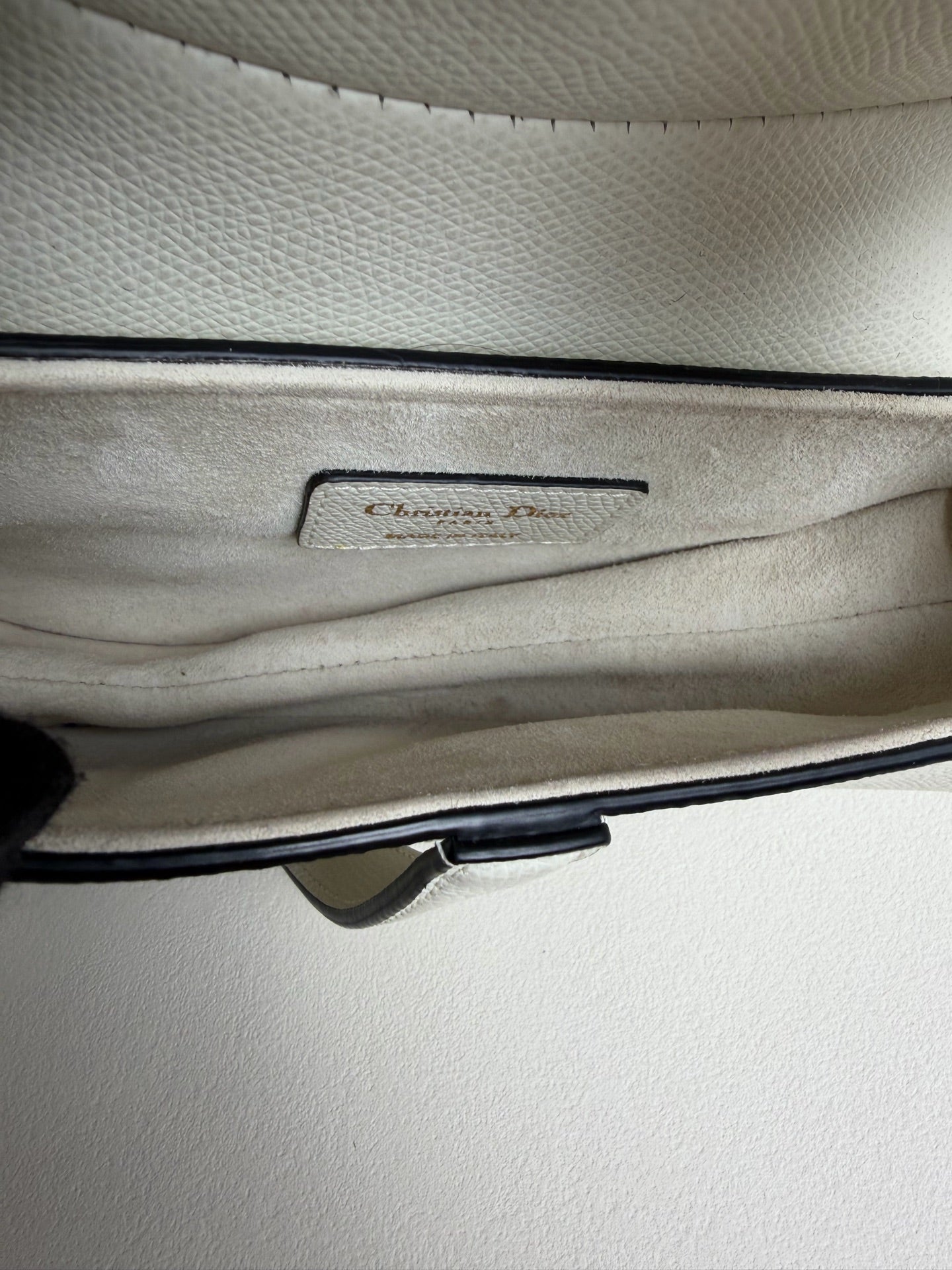 Dior - Saddle Bag - Leather - White - (small)