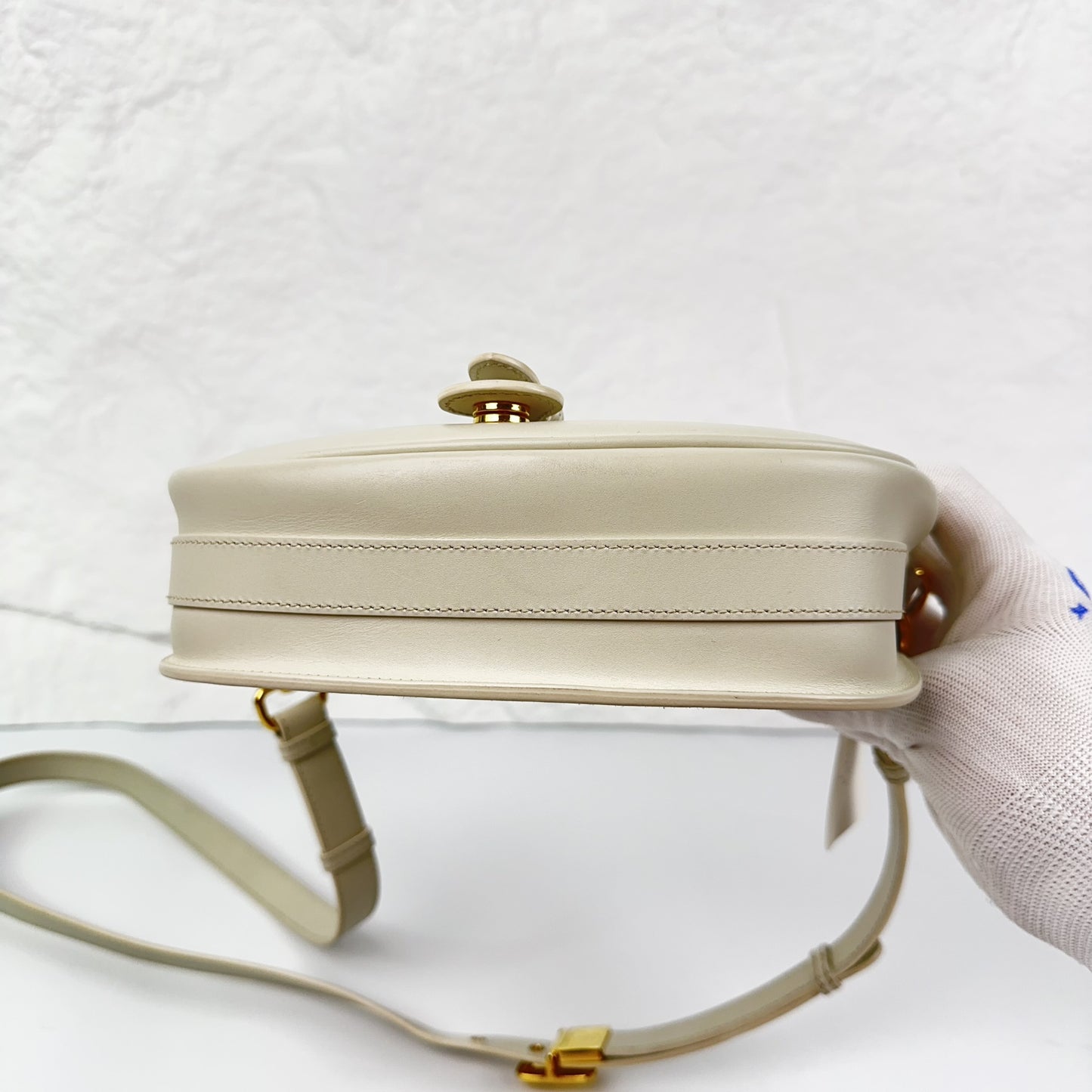 Dior - Saddle Bag - Leather - White - (small)