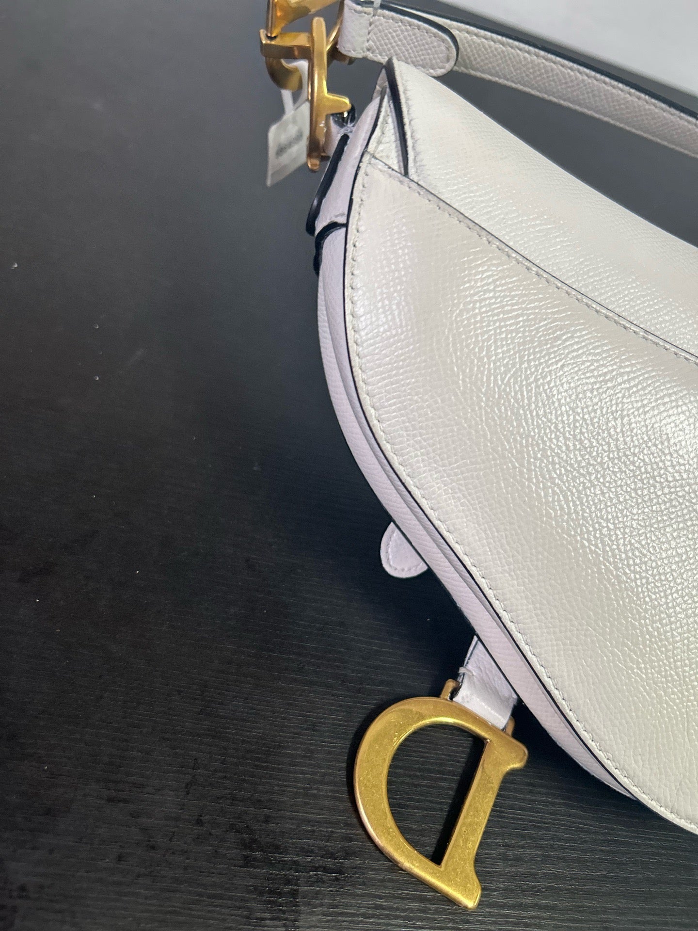 Dior - Saddle Bag - Leather - White - (small)