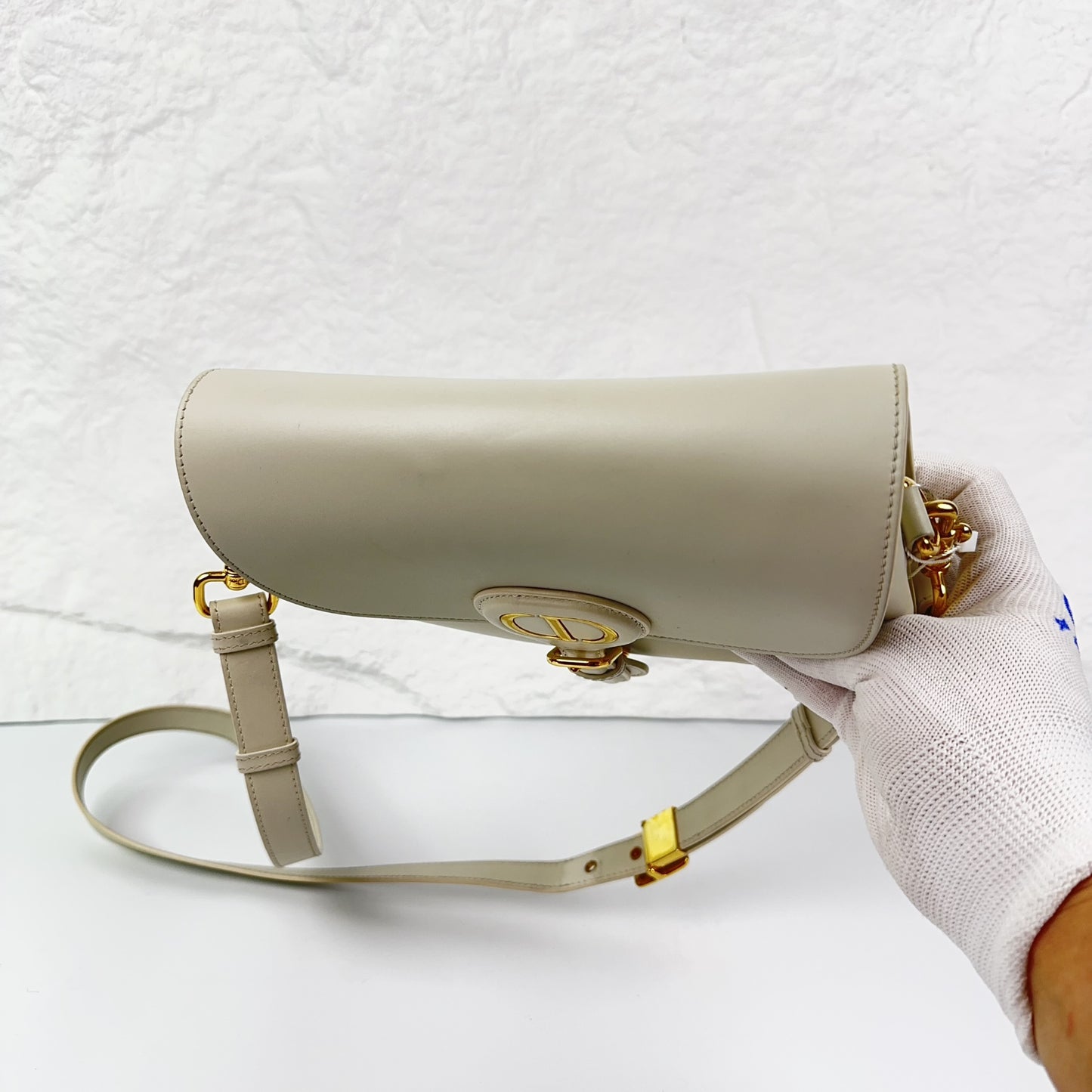Dior - Saddle Bag - Leather - White - (small)