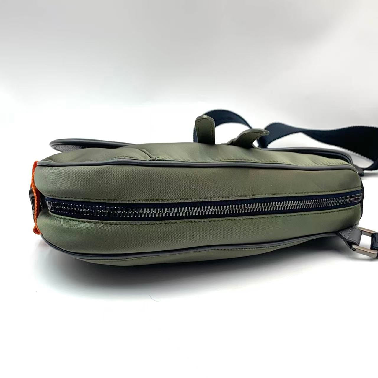 Dior - Saddle Bag Sacai Collaboration - Leather - Green - (mini)