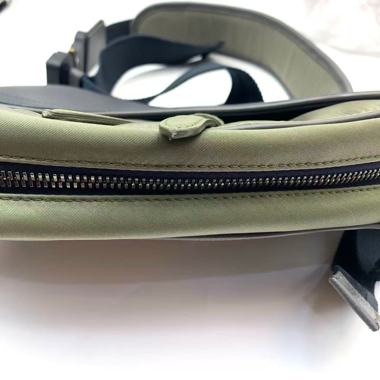 Dior - Saddle Bag Sacai Collaboration - Leather - Green - (mini)