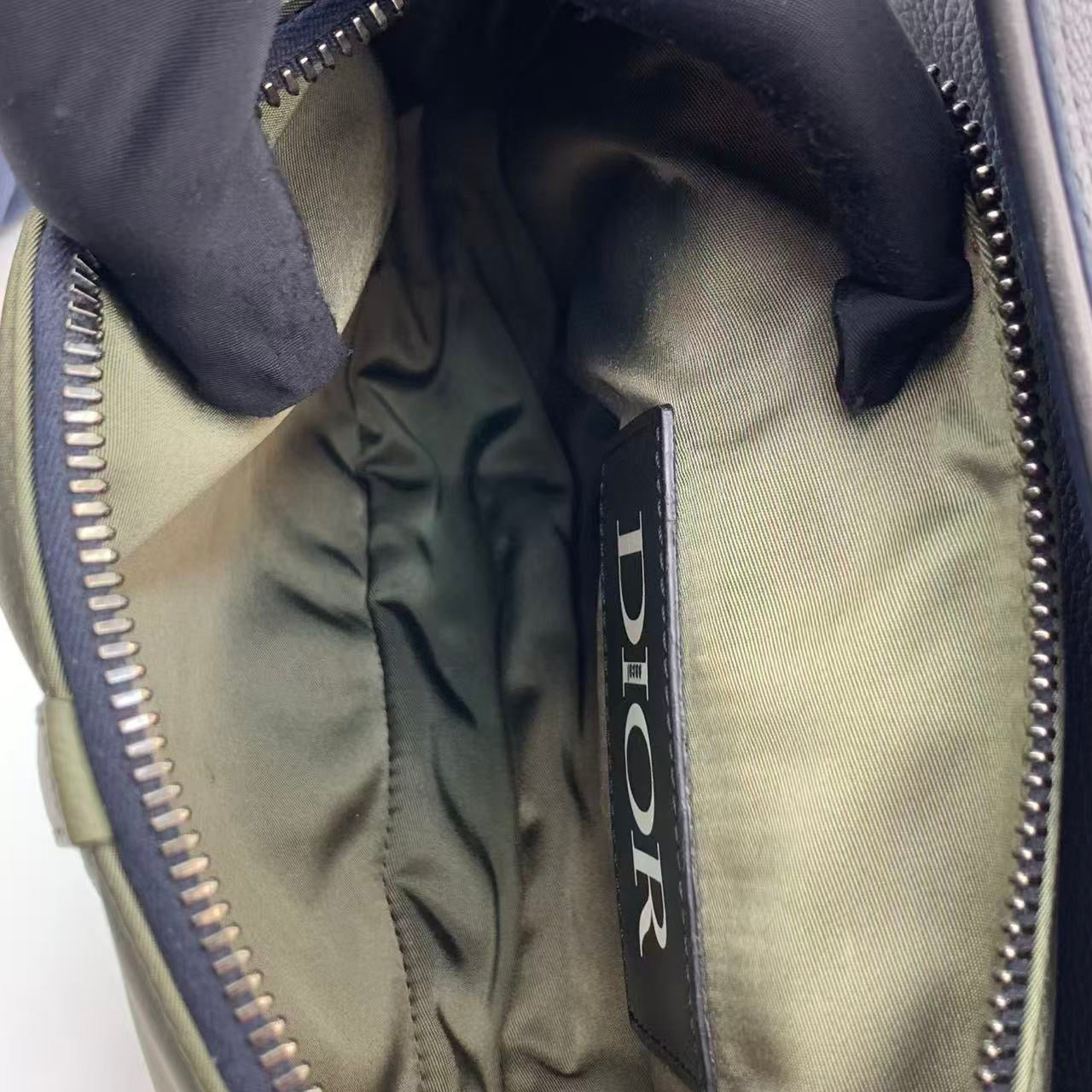 Dior - Saddle Bag Sacai Collaboration - Leather - Green - (mini)