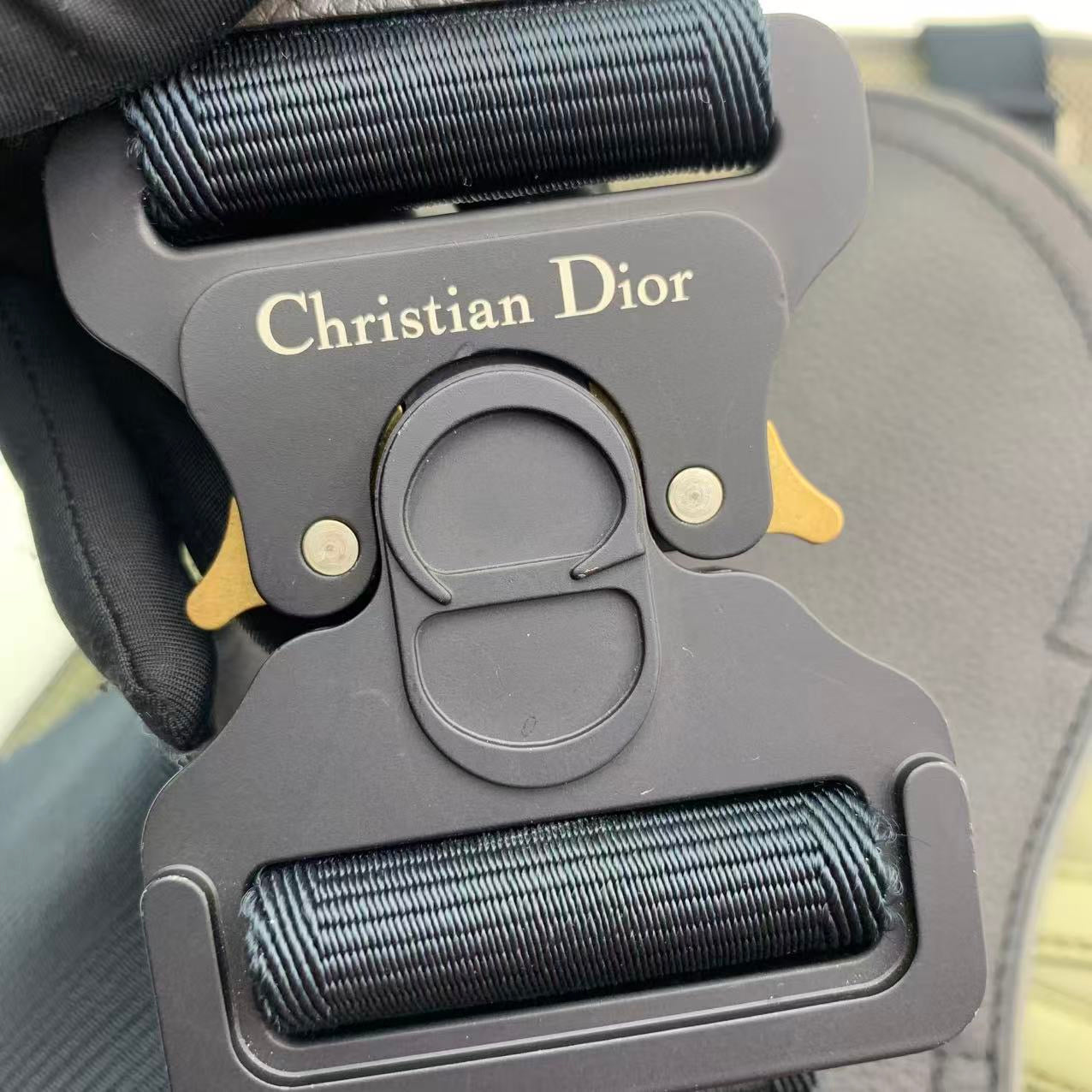 Dior - Saddle Bag Sacai Collaboration - Leather - Green - (mini)