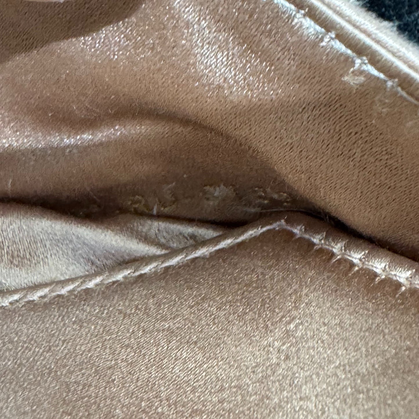 Dior - Saddle Bag - Satin - Beige - (Small)