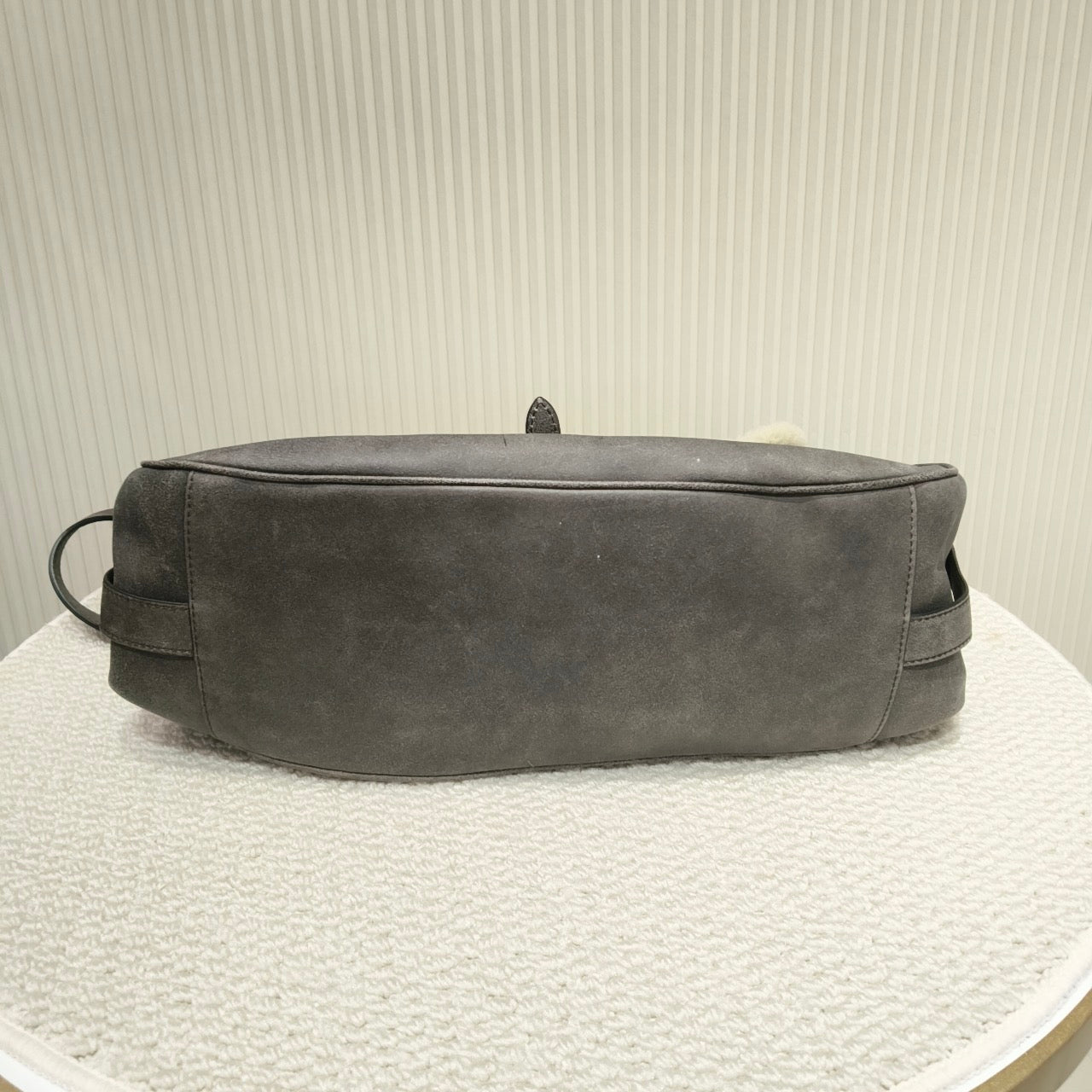 Dior - Saddle bag - Suede - Grey - (Other)