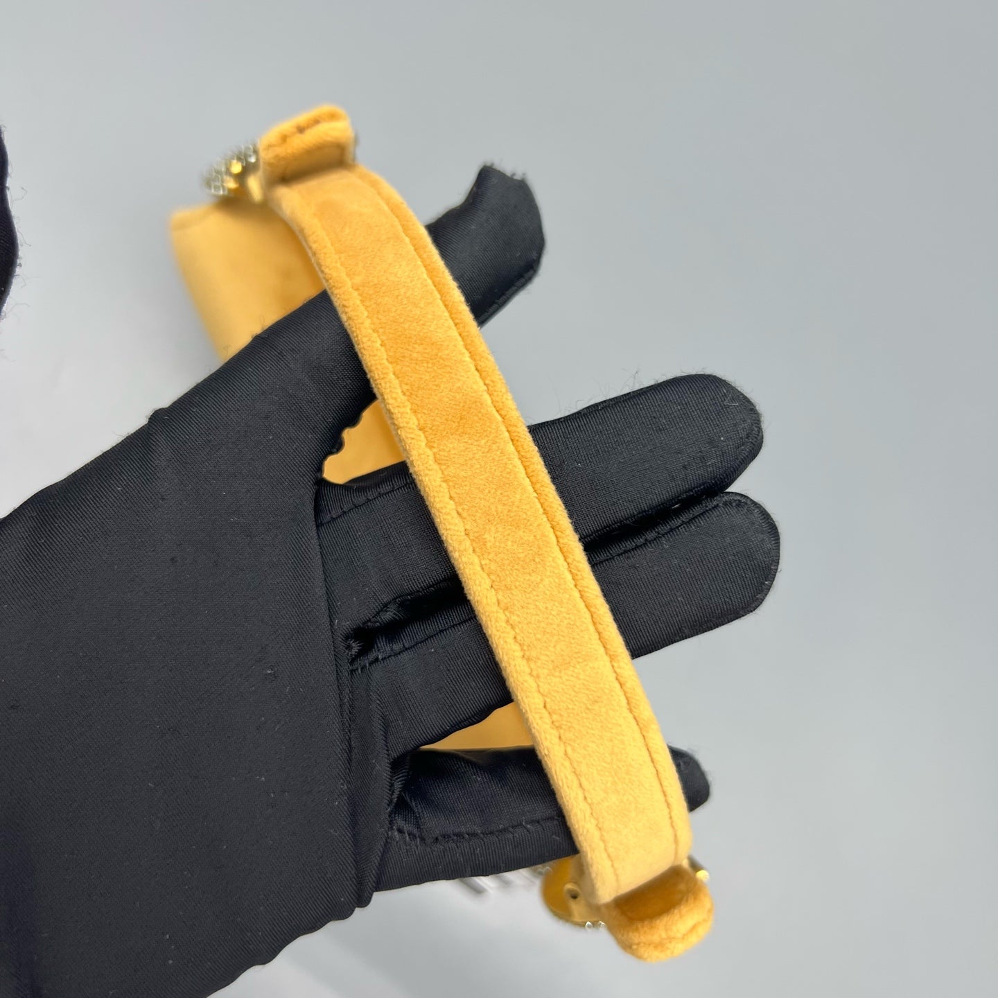 Dior - Saddle Bag - Velvet - Yellow - (small)