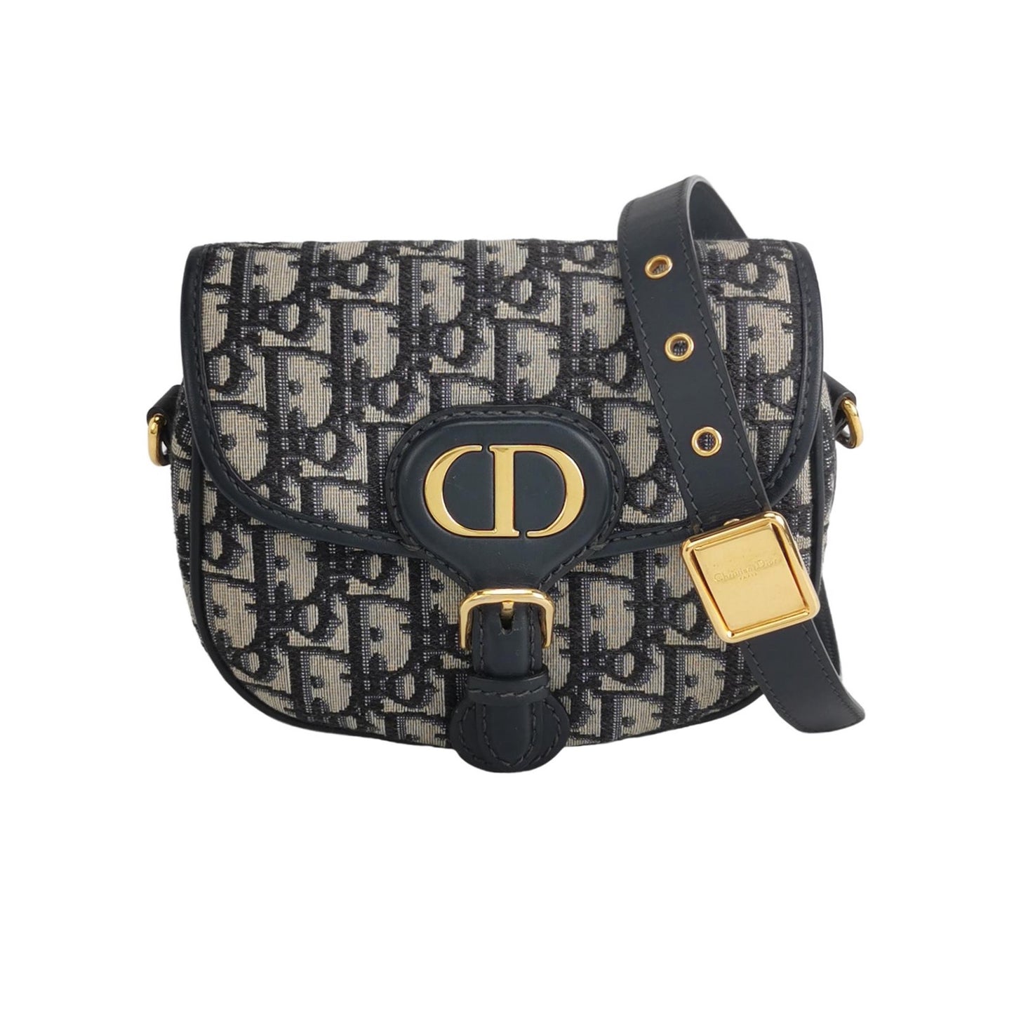 Dior - Bobby - Oblique canvas and Leather - Blue - (Mini)