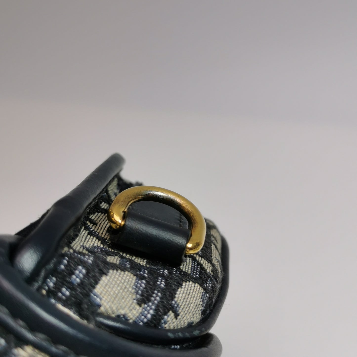 Dior - Bobby - Oblique canvas and Leather - Blue - (Mini)