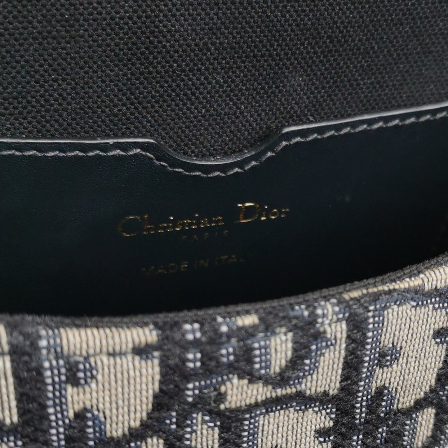 Dior - Bobby - Oblique canvas and Leather - Blue - (Mini)