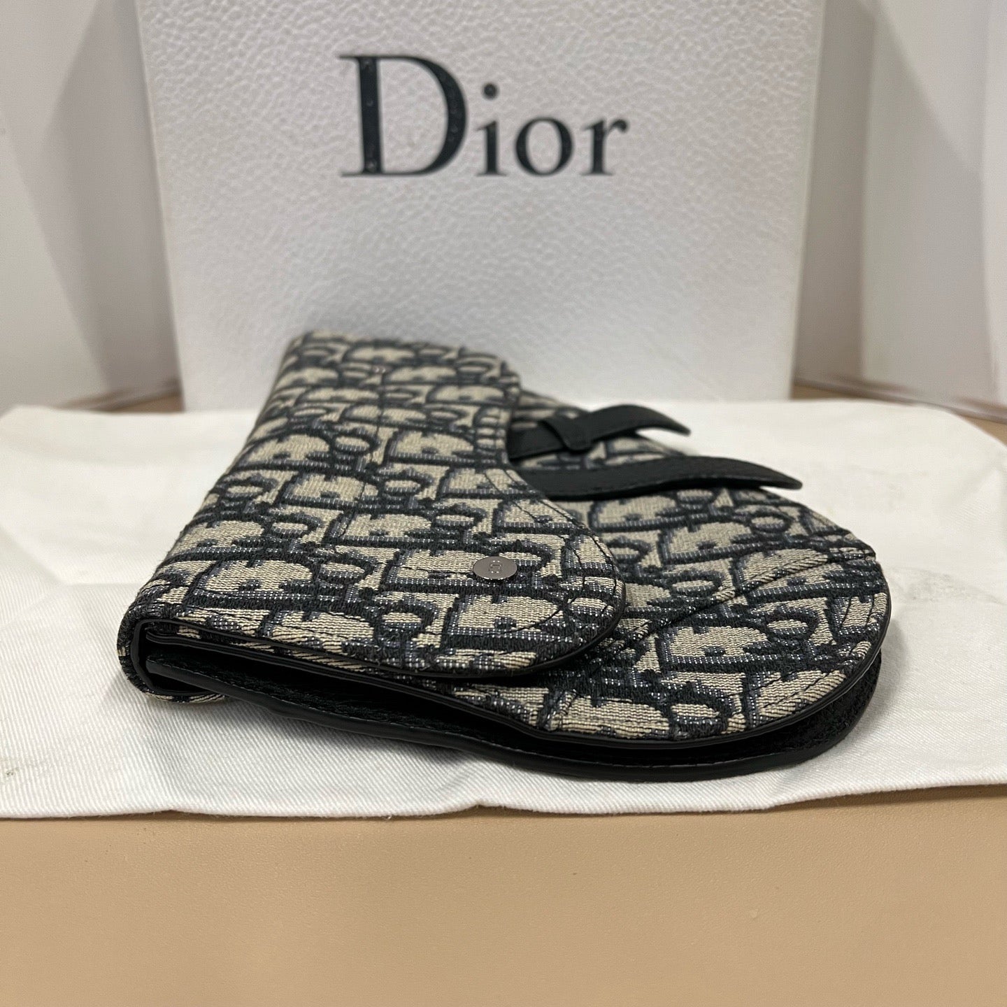 Dior - Saddle belt bag - Cloth - Brown - (mini)