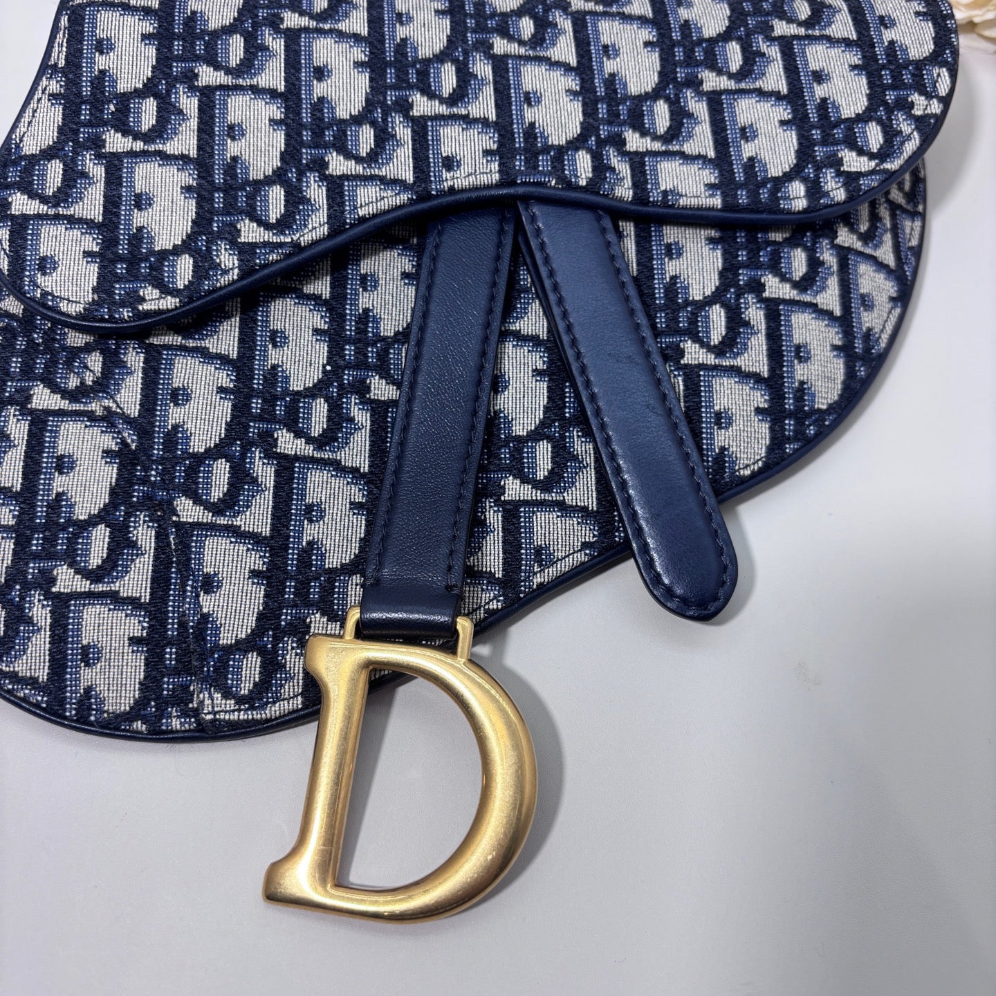 Dior - Saddle Belt Bag - Cloth - Brown - (mini)