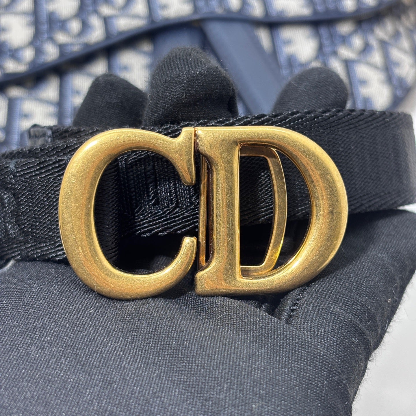Dior - Saddle Belt Bag - Cloth - Brown - (mini)