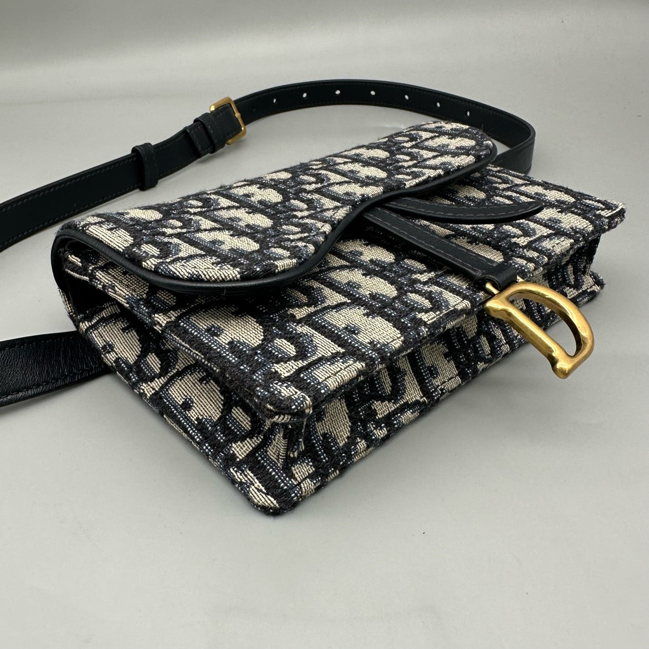 Dior - Saddle Belt Bag - Cloth - Multicolour - (mini)