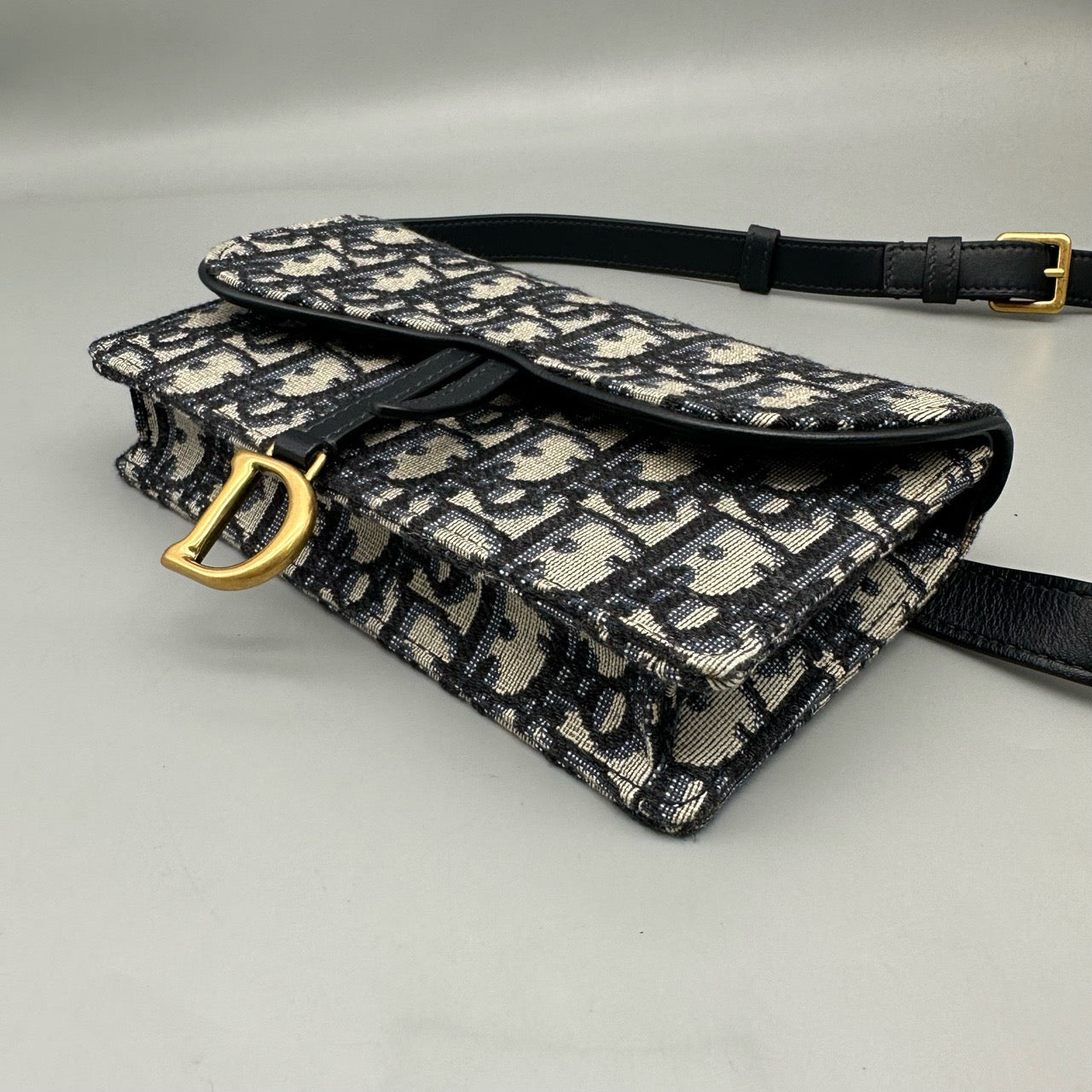 Dior - Saddle Belt Bag - Cloth - Multicolour - (mini)