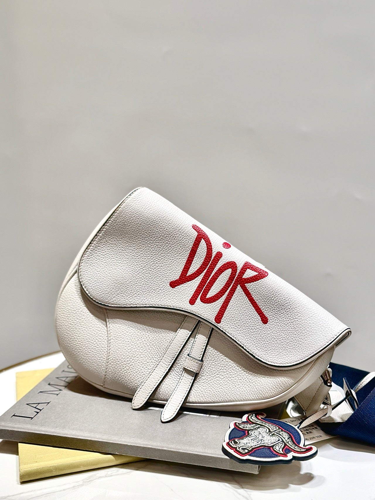 Dior - Saddle - Calfskin - White - (Other)