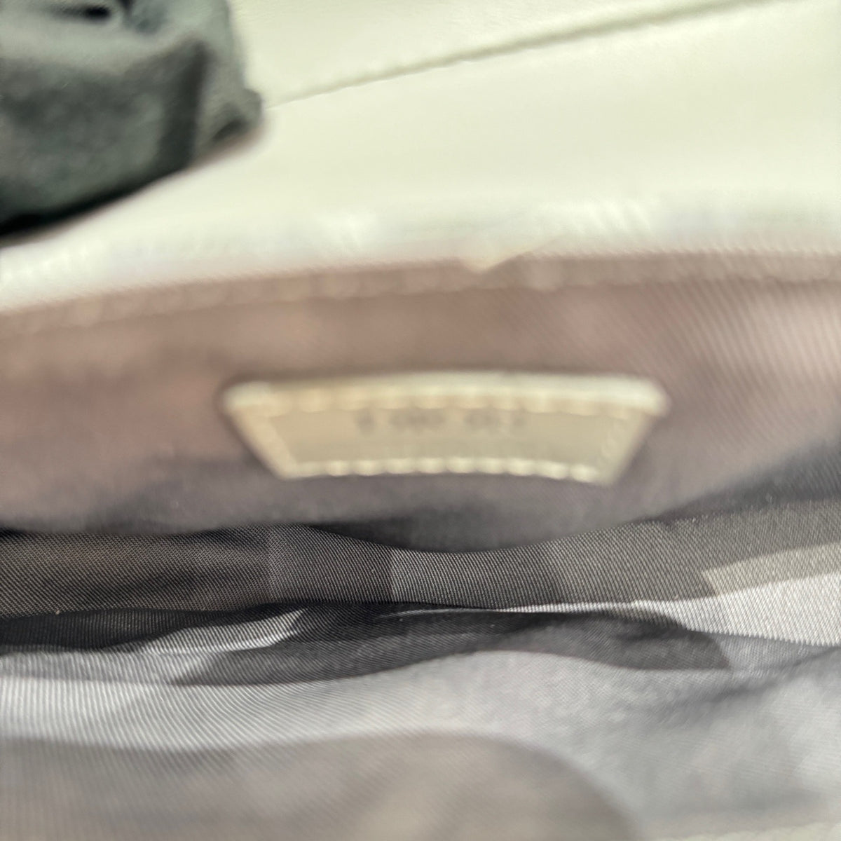 Dior - Saddle CD Diamond Mini - Cloth - Grey - (mini)