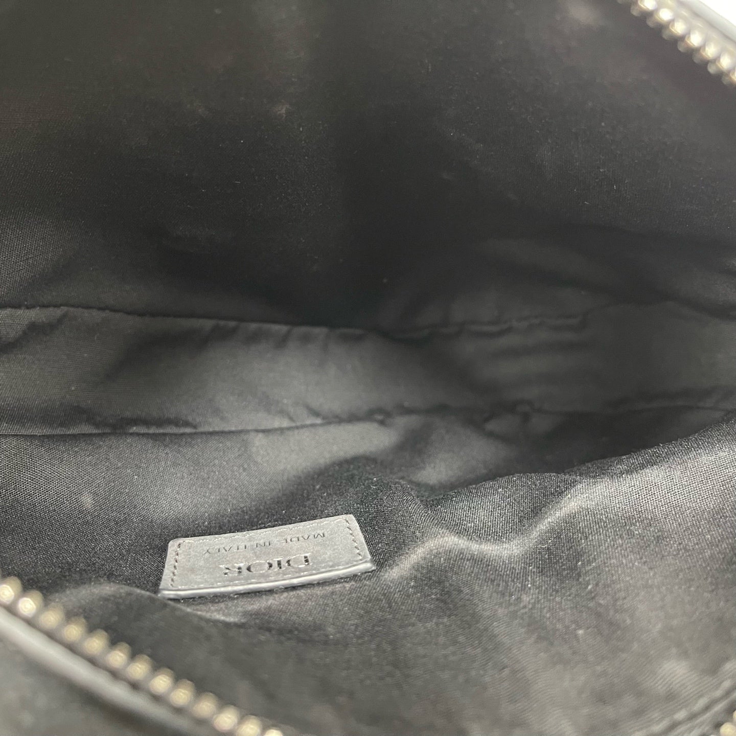 Dior - Saddle Chest Bag - Suede - Grey