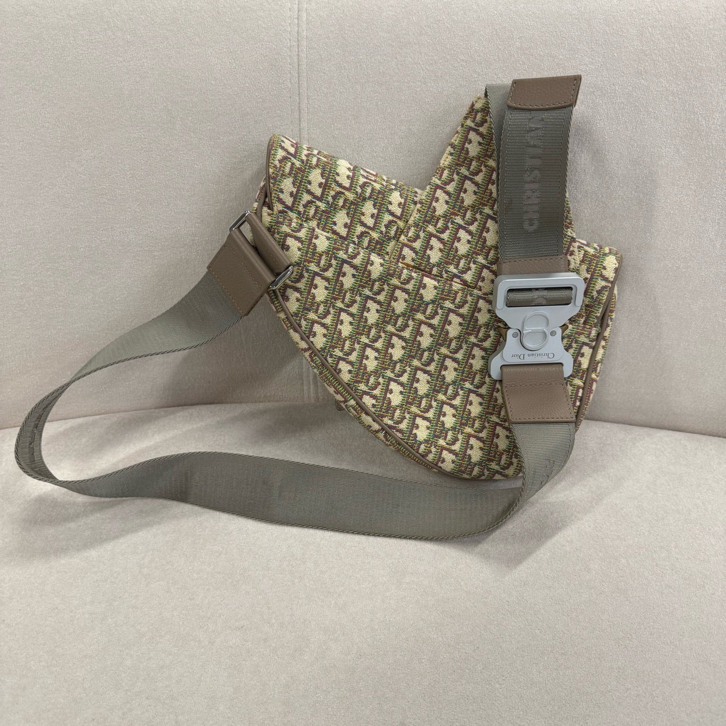 Dior - Saddle - Cloth - Beige - (medium)