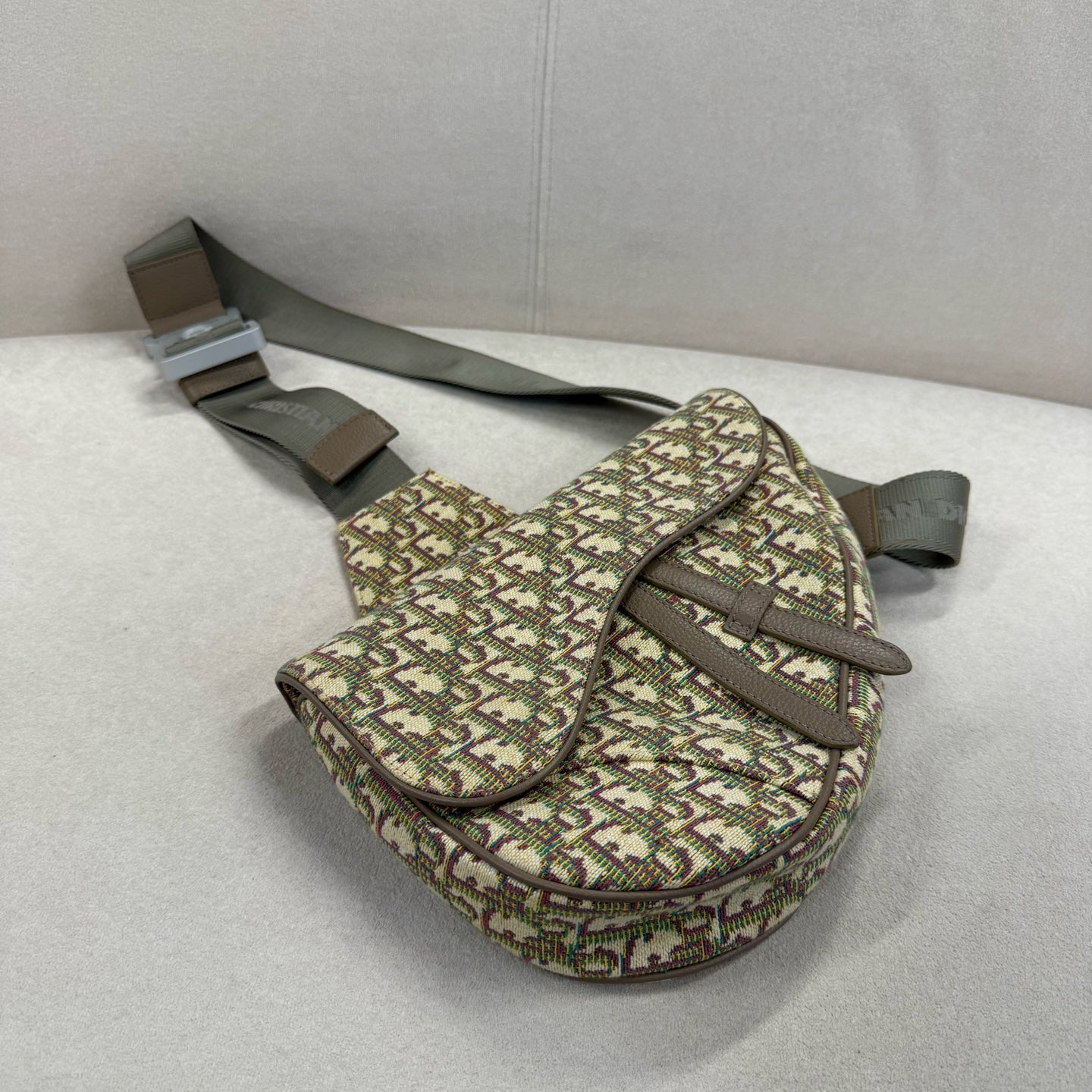 Dior - Saddle - Cloth - Beige - (medium)