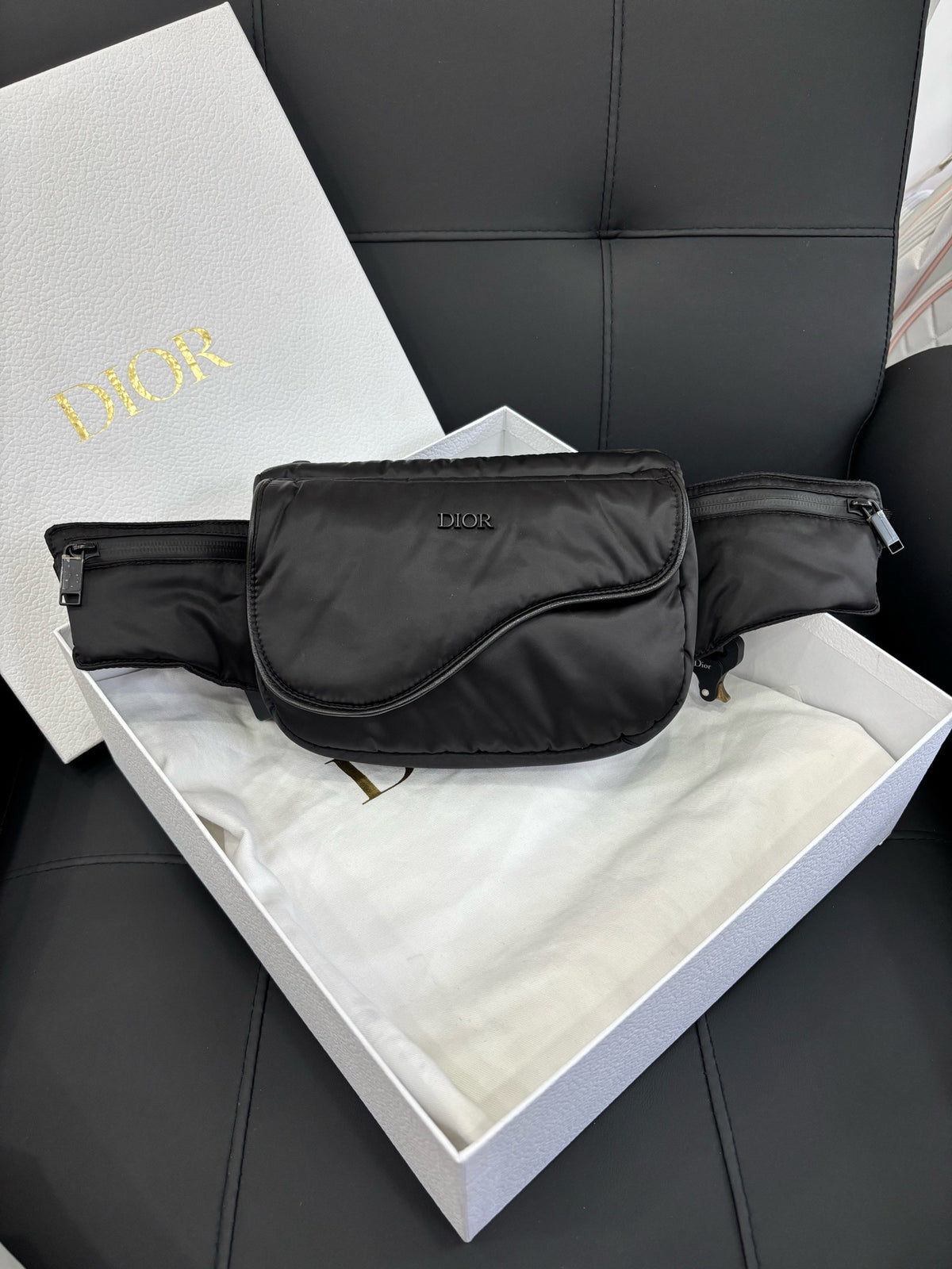 Dior - Saddle - Cloth - Black