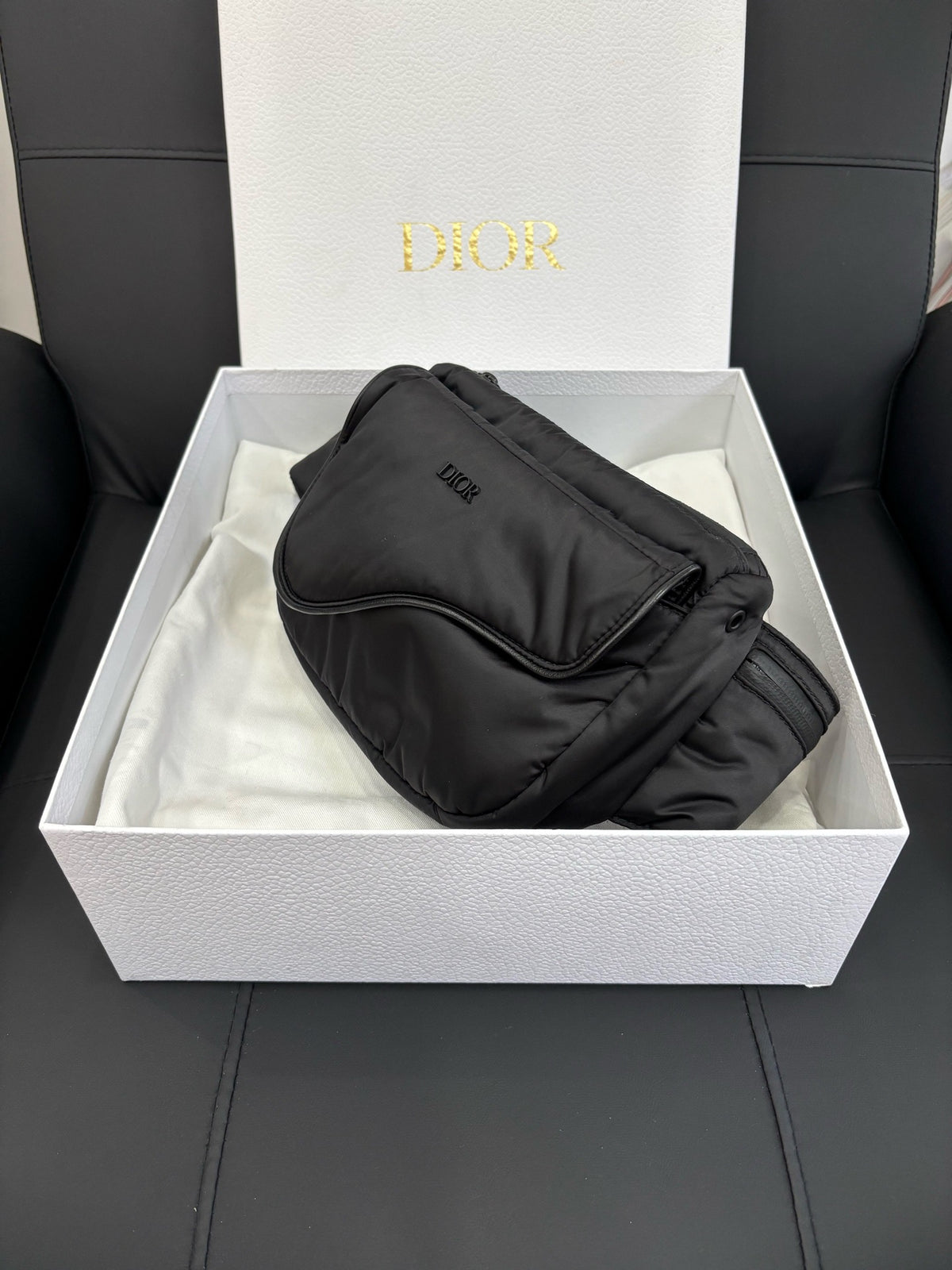 Dior - Saddle - Cloth - Black