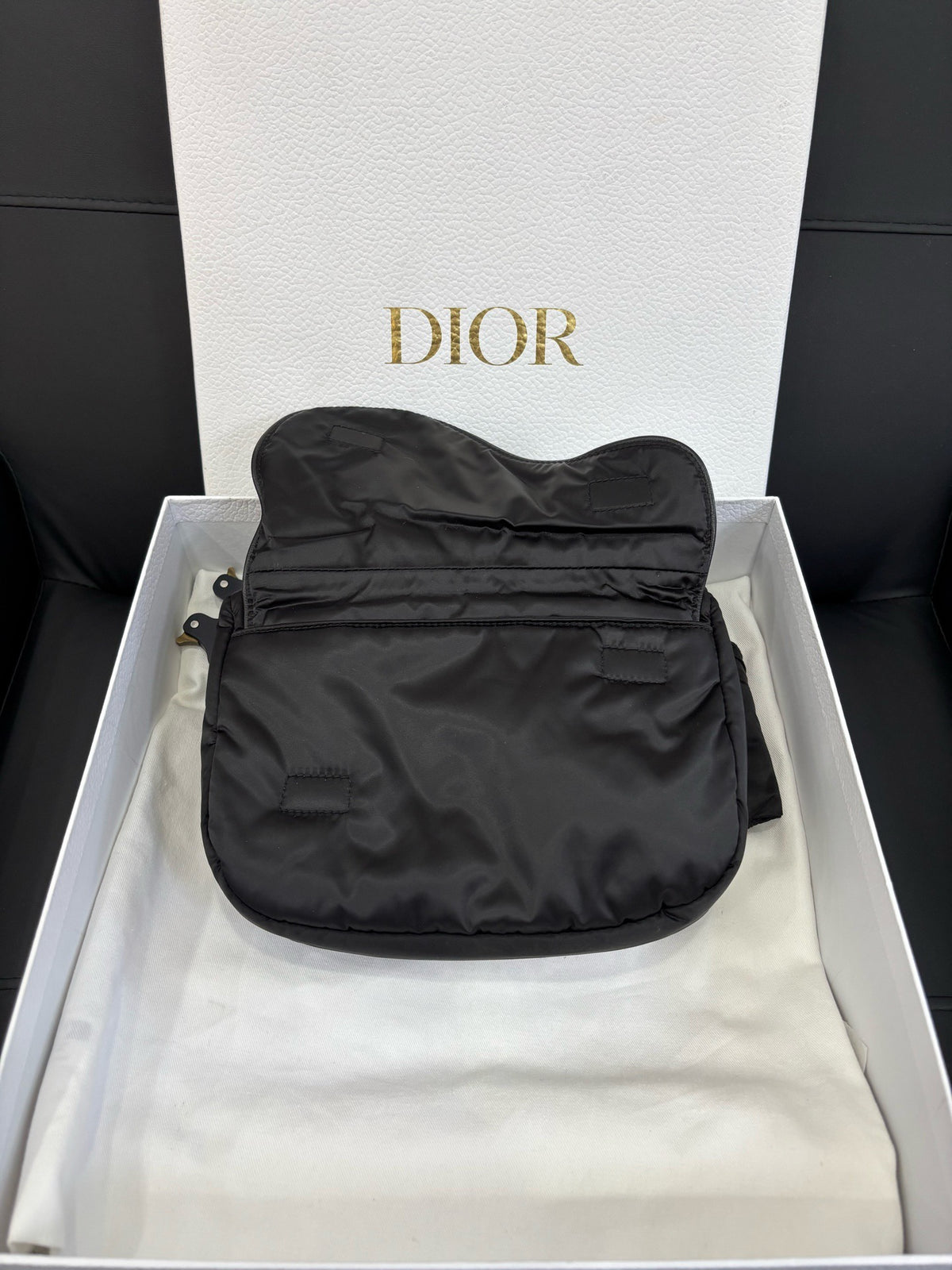 Dior - Saddle - Cloth - Black