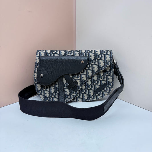 Dior - Saddle - Cloth - Black - (medium)