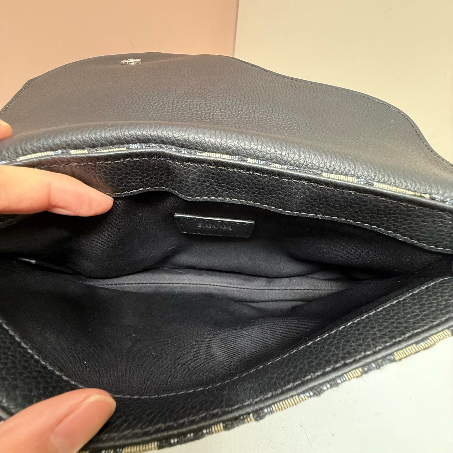 Dior - Saddle - Cloth - Black - (medium)