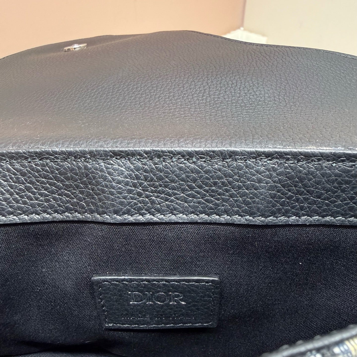 Dior - Saddle - Cloth - Black - (medium)