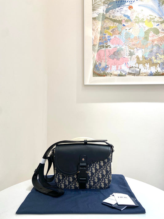 Dior - Saddle - Cloth - Black - (small)