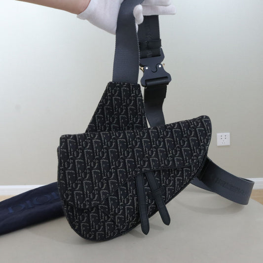 Dior - Saddle - Cloth - Black - (small)