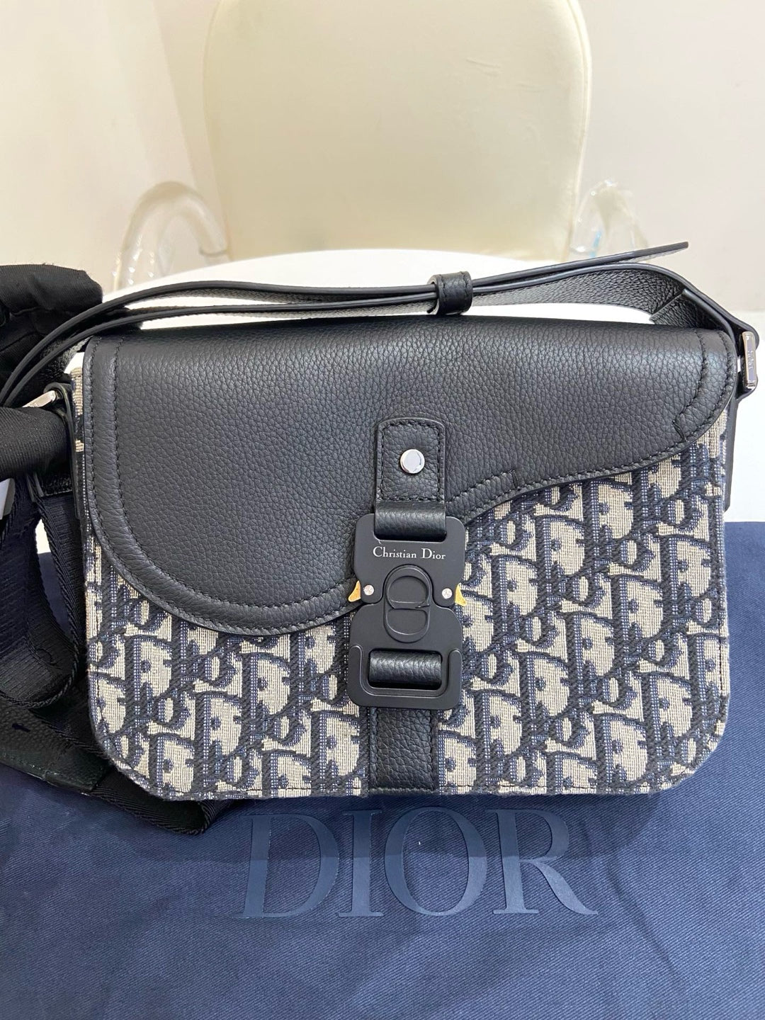 Dior - Saddle - Cloth - Black - (small)