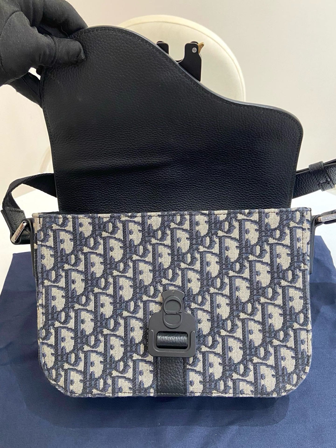 Dior - Saddle - Cloth - Black - (small)