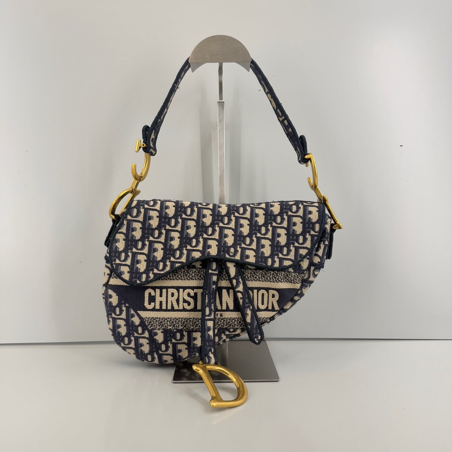 Dior - Saddle - Cloth - Blue - (medium)