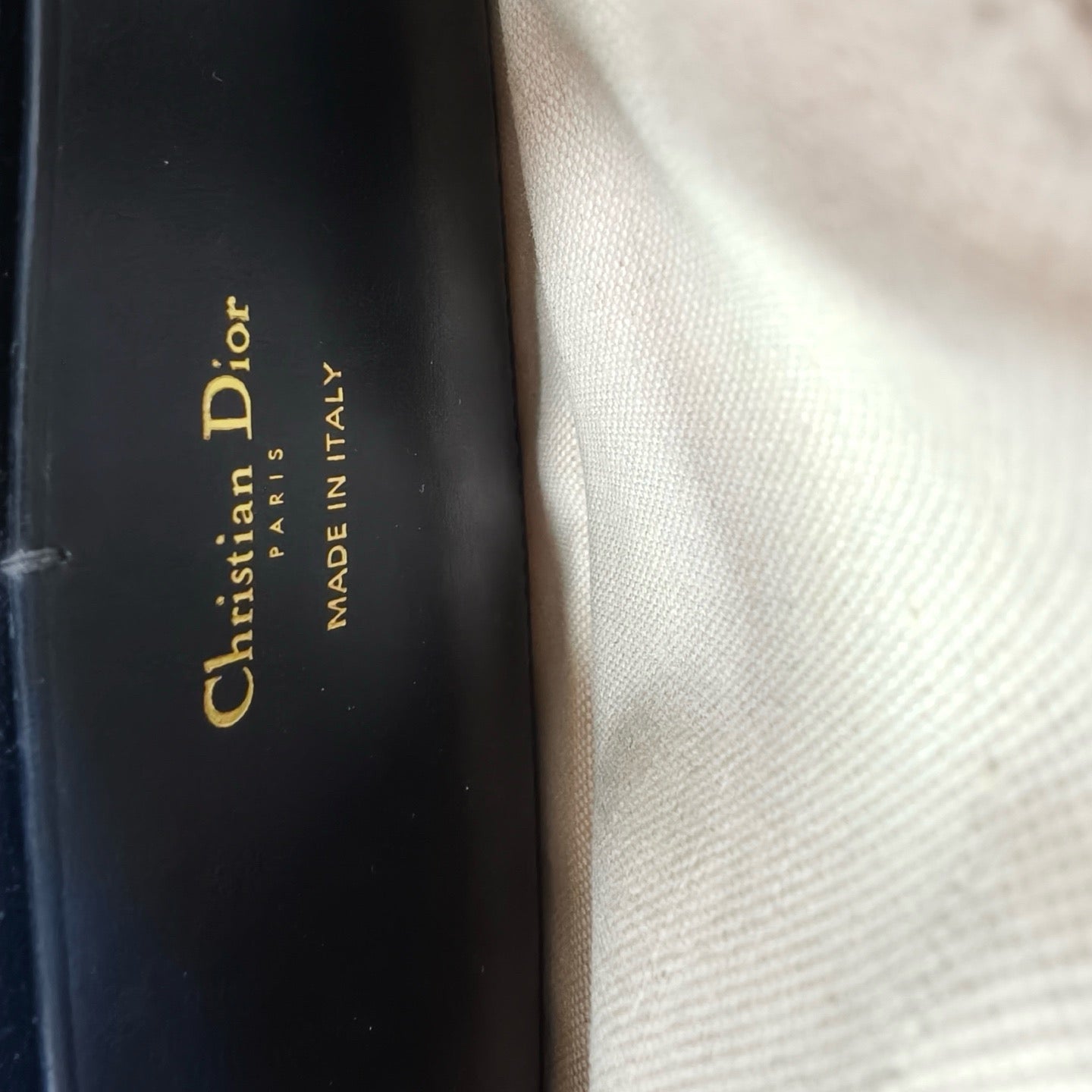 Dior - Saddle - Cloth - Blue - (Medium)