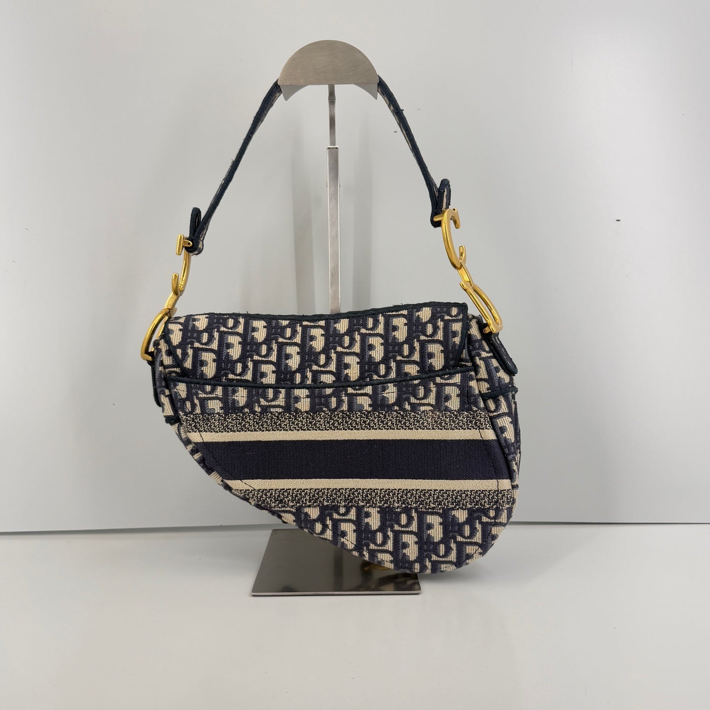 Dior - Saddle - Cloth - Blue - (medium)