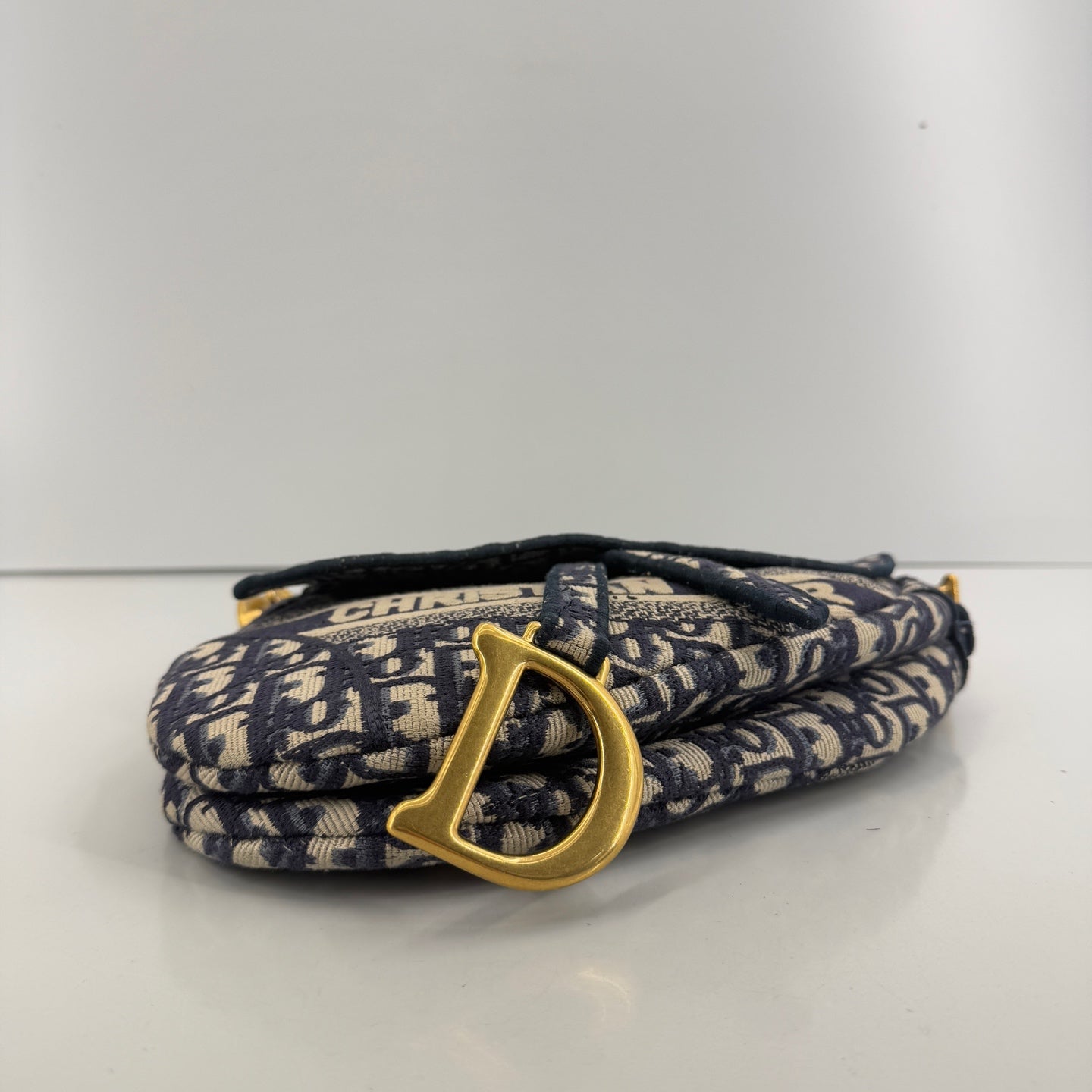 Dior - Saddle - Cloth - Blue - (medium)