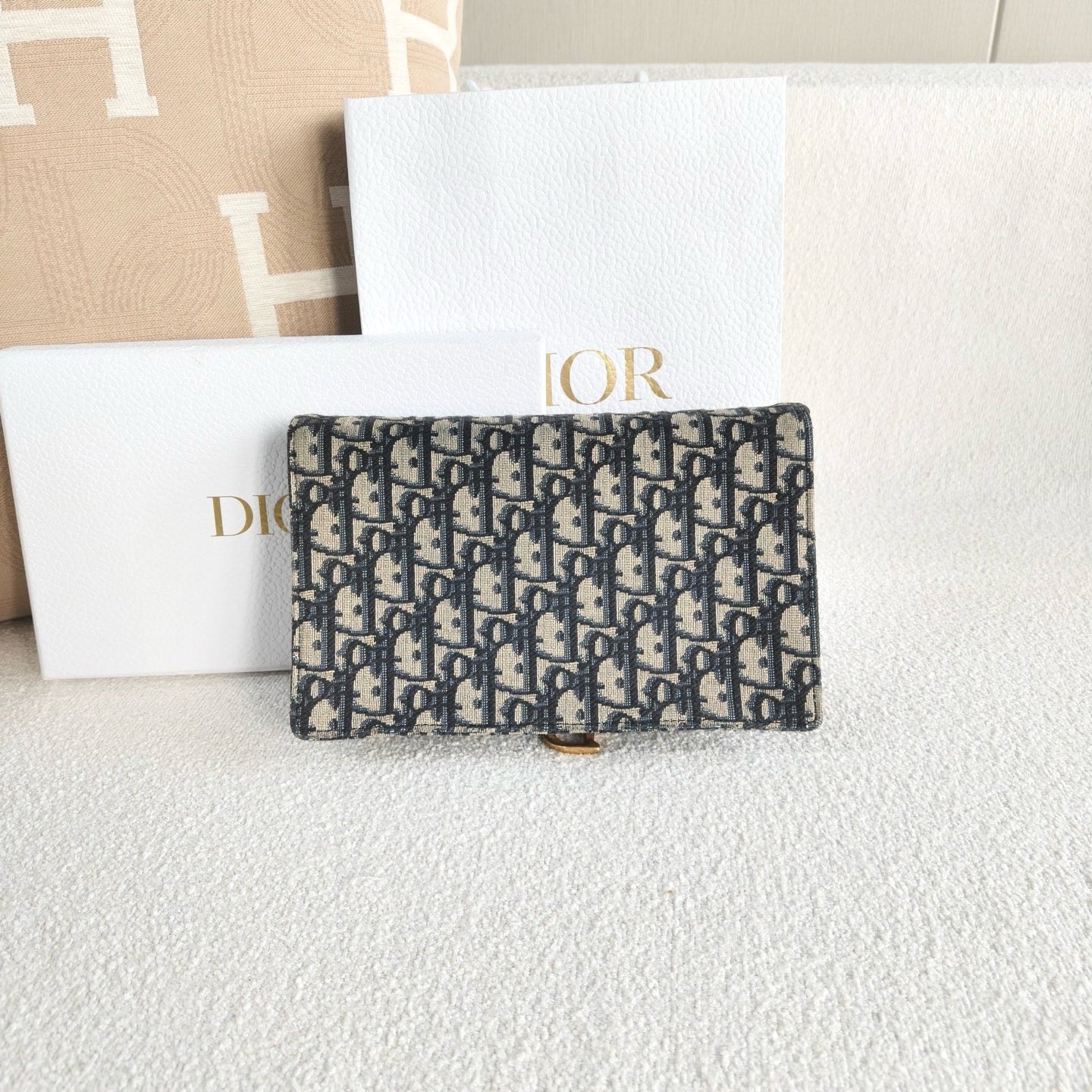 Dior - Saddle - Cloth - Blue - (Medium)